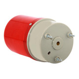LED Rotating Warning Light Audible Alarm Light(Red)