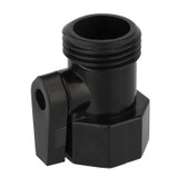 Garden Single-way ABS Handle Ball Valve Garden Hose Connector(American Thread)