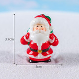 Micro Landscape Christmas Decorations Accessories Desktop Small Ornaments, Style: No.5 Santa Claus Wrapped Bag