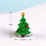 Simulation Christmas Tree Decoration Christmas Gifts Micro Landscape Snow Ornament, Style: No.6