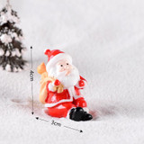 Christmas Micro Landscape Decorations Resin Craft Gifts Home Decoration Ornaments, Spec: Santa No. 11