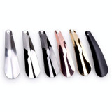 XB-2586 2 PCS  Metal Shoehorn Lift Shoe Wearer, Colour: Gun Color