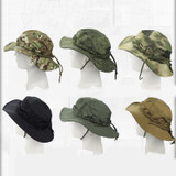 Round Edge Benny Hat Outdoor Hiking Camping Fishing Sunshade Hat(ArmyGreen)