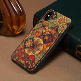 For iPhone 13 Dual Card Slot Holder Phone Case(Autumn Yellow)