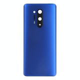 For OnePlus 8 Pro Battery Back Cover with Camera Lens Cover (Blue)