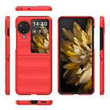 For OPPO Find N3 Flip Magic Shield Fold PC Shockproof Phone Case(Red)