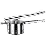 Kacheeg Household Stainless Steel Stuffing Squeezer Vegetable Draining And Pressing Tool, Size: Large