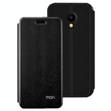 MOFI For Meizu Meilan A5 PU Five-pointed Star Pattern Horizontal Flip Leather Case with Holder (Black)