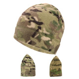 Autumn And Winter Camouflage Outdoor Mountaineering Coldproof Padded Hat Windproof Riding Warm Hat, Color: FG Small Hat(Average Code)