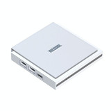 Android 11 Dual-band WiFi Smart Voice TV Box 4GB+32GB, AU Plug(White)