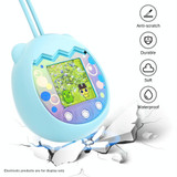 For Tamagotchi Pix Cartoon Electronic Pet Gaming Machine Silicone Protective Cover, Color: Blue