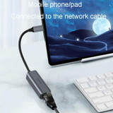 JINGHUA N866 Gigabit LAN Converter For Computer External Driverless Network Card, Specification: USB3.0 Single Port