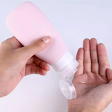 14 In 1 Toiletries Travel Bottles Set Leak Proof Silicone Squeezable Shampoo Dispenser, Spec: 60ml B Set