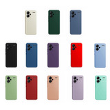 For Xiaomi Redmi Note 13 Pro+ Imitation Liquid Silicone Phone Case(Dark Green)