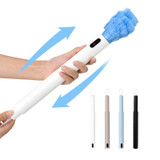 Retractable Fully Automatic Dust Removal Electric Feather Duster Car Household Gap Cleaning Tools(Blue)