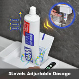 Smart Induction Toothpaste Squeezer Electric Automatic Toothpaste Dispenser, Spec:  Rechargeable Silver