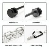 Portable Detachable Aluminum Alloy Tripod Bracket For Barbecue Grill Camping Accessories, Spec: Combination Style