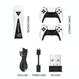 GT68 3D Box Portable Game Console For PSP TV Stick Retro Wireless Gamepad, Small Packaging, Memory: 128G