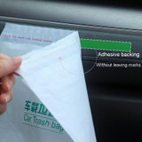 20pcs /Pack Car And Household Disposable Garbage Bag Self-Adhesive Automobile Storage Organizer, Size: Small