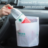 20pcs /Pack Car And Household Disposable Garbage Bag Self-Adhesive Automobile Storage Organizer, Size: Small