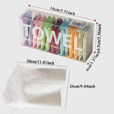14pcs /Box Disposable Compressed Towel Portable Travel Washcloth Thickened Face Wipe Towel(Macaron Color)