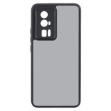 For Xiaomi Redmi K60 Fine Pore Matte Black TPU + PC Phone Case