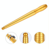 2 PCS Ring Measurement Tool Ring Formation Repair Correction Adjustment Tools,Style: Golden Rod