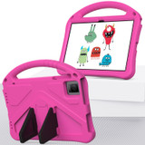 For Blackview Osal Pad 15 2023 10.36 EVA Shockproof Tablet Case with Holder(Rose Red)