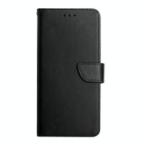 For OPPO A79 5G HT02 Genuine Leather Fingerprint-proof Flip Phone Case(Black)