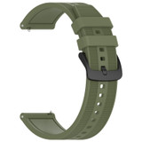 For Honor Watch Dream 22mm Textured Silicone Solid Color Watch Band(Green)