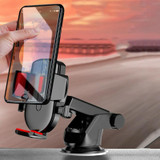 Air Vent Model Car Cell Phone Telescopic Holder Universal Automobile Navigation Bracket(Red)