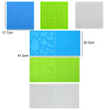 3D Printing Pen Copy Silicone DIY Painting Template Mat, Specification: Green Large