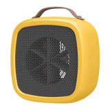 Small Desktop Instant Heater Home Office Electric Heater Mini Heater, Spec: US Plug(Yellow)