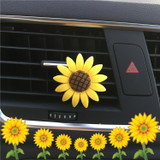 Sunflower Car Air Vent Aromatherapy Decorative Clip, Color: Small Sunflower