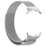 For vivo Watch 3 Milan Magnetic Steel Mesh Watch Band(Silver)