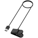 For GolfBuddy W12 Watch Charging Cable Charging Clip, Length: 1m(Black)