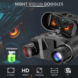 NV8160 Head-Mounted Night Vision Device Binocular Digital 2.7 Inch Screen Outdoor Infrared Night Vision Telescope