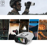 Z525 600m Outdoor Shimmering Full Color Infrared Night Vision Telescope(Gray)