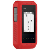 For Garmin eTrex Solar Stopwatch Silicone Protective Case(Red)