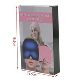 Gel Ice Hood Cooling Eye Mask Hot and Cold Compress Headband for Headache, Spec: Single-layer (Black)