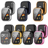 For Redmi Watch 4 Full Package TPU Electroplated Watch Protective Case(Transparent)
