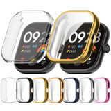 For Redmi Watch 4 Full Package TPU Electroplated Watch Protective Case(Black)