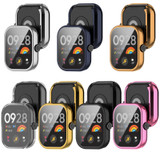 For Redmi Watch 4 Full Package TPU Electroplated Watch Protective Case(Black)