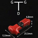 Straight Plug Quick Terminal Block No Strip Multifunctional Wire Connector, Model: T1