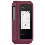 For Garmin eTrex Solar Stopwatch Silicone Protective Case(Wine Red)