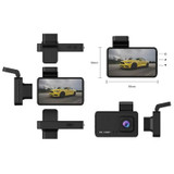 Q3 3 inch Car 1080P HD Single Recording Driving Recorder, Supports Automatic Loop Recording