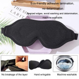 3D Eye Mask Breathable Shade Stereoscopic Nose All-In-One Sleeping Eye Mask