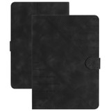 For 10 inch YX Small Butterfly Embossed Leather Tablet Case(Black)