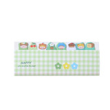 120sheets /Set Kawaii Sticky Tab Note Page Marker Writable and Repositionable File Flags, Spec: Girl 