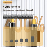 13cm Thunderbolt 4 USB-C / Type-C Male to Male PD 100W Charge FPC Data Cable